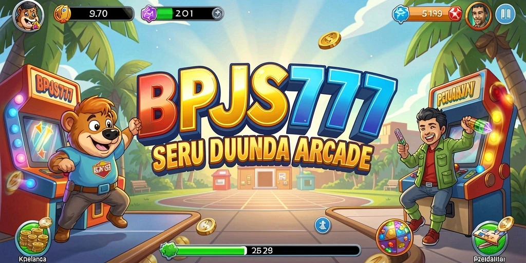 Tangkapan layar menunjukkan aksi seru dalam game Arcade BPJS777.