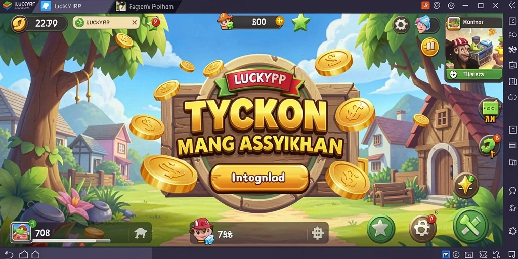 Tampilan gameplay <strong>LUCKYRP</strong> yang menarik dan interaktif.