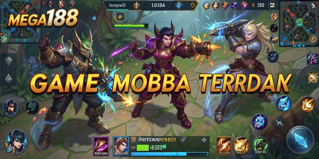 Screenshot gameplay MEGA188 yang intens dan seru.