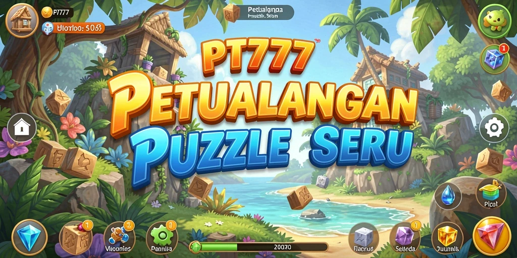 Screenshot gameplay PT777 menampilkan tantangan puzzle yang menarik.