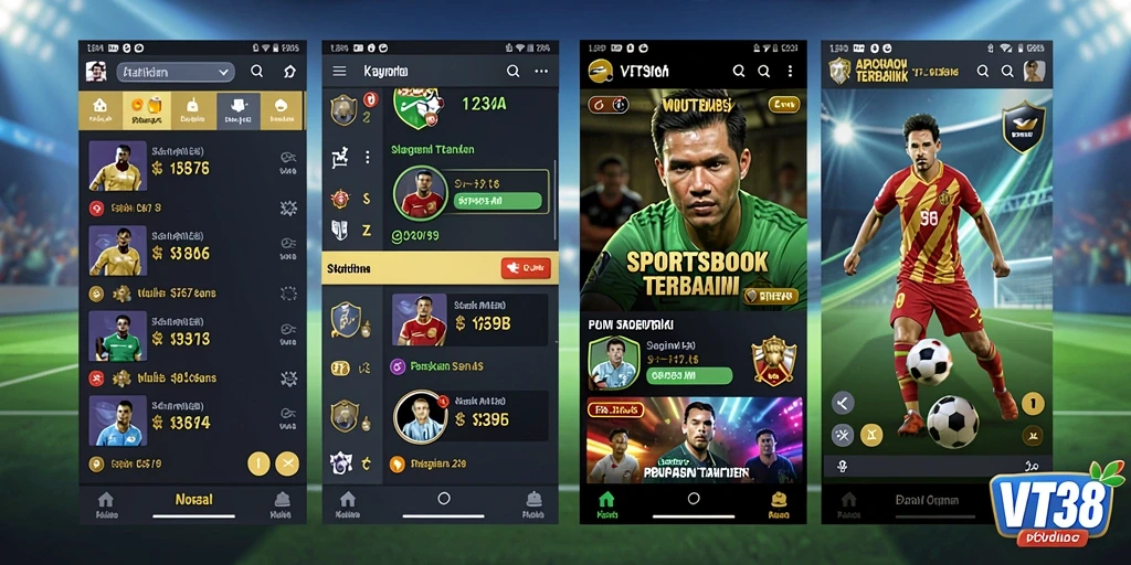 Tampilan gameplay VT38 yang menarik untuk pengalaman sportsbook.