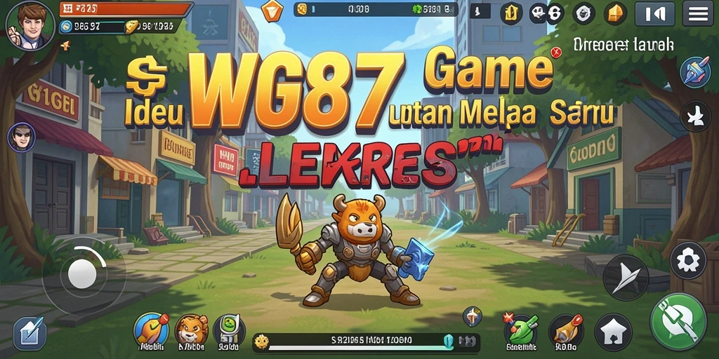 Screenshot permainan WG87 menunjukkan aksi menarik dalam game Idle.